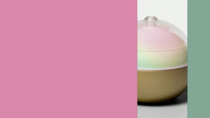 300ml Color Changing Oil Diffuser White/Gold - Opalhouse&#8482;, 2 of 15, play video