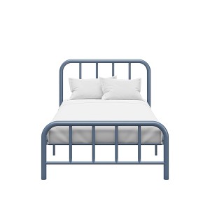 RealRooms Marva Metal Bed Frame with Headboard - 1 of 4