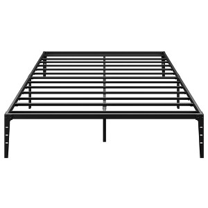 14-inch Heavy Duty Full-Size Bed : Sturdy Support, No Box Spring Needed£¬ (Black) - 1 of 4