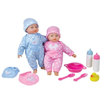Lissi 11" Twin Baby Dolls