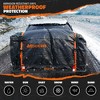 Mockins XL Hitch Mount Cargo Carrier Basket 60x24x6", 25 Cu. Bag, 500 Pound Capacity | Black - 3 of 4