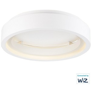 ET2 Lighting iCorona WiZ 1 - Light Flush Mount in  Matte White - 1 of 1