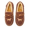Fireside by Dearfoams Men's Forster Genuine Shearling Moccasin - 4 of 4