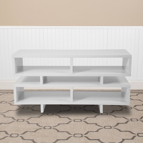 Highgate Tv Stand Console White Riverstone Furniture Target