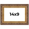 PosterPalooza | Photo Size Museum Gold Picture Frame - UV Acrylic, Foam Board Backing, Hanging Hardware - 2 of 4