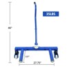 Heavy Duty Tire Wheel Dolly, 485 LBS Capacity Vehicle Tire Dolly Tire Lifting Tool with Adjustable Roller, Tire Moving Cart Tool for Workshop, Garage - 2 of 4