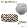 Majestic Home Goods,Bolster Pillow Chevron - 2 of 4