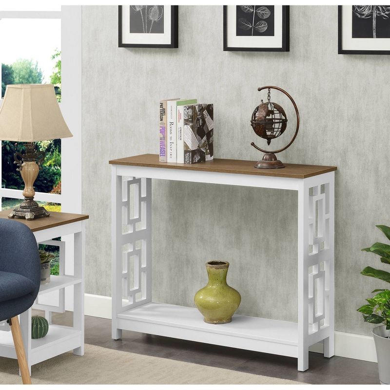Town Square Console Table with Shelf - Breighton Home, 3 of 11