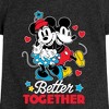 Girls' - Disney - Better Together Fitted Short Sleeve Graphic T-Shirt - 2 of 4