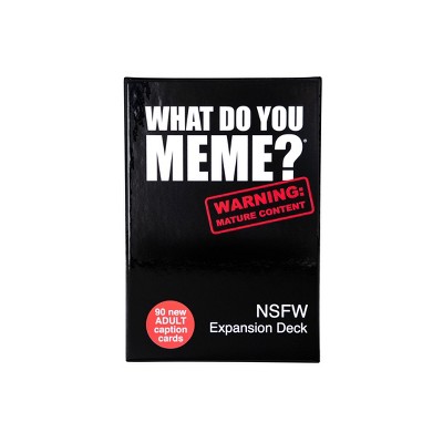 What Do You Meme Game Nsfw Expansion Pack Target