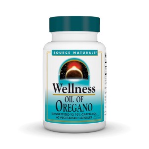 Wellness Oil of Oregano by Source Naturals, Inc.  -  60 Vegetarian Capsule - 1 of 3