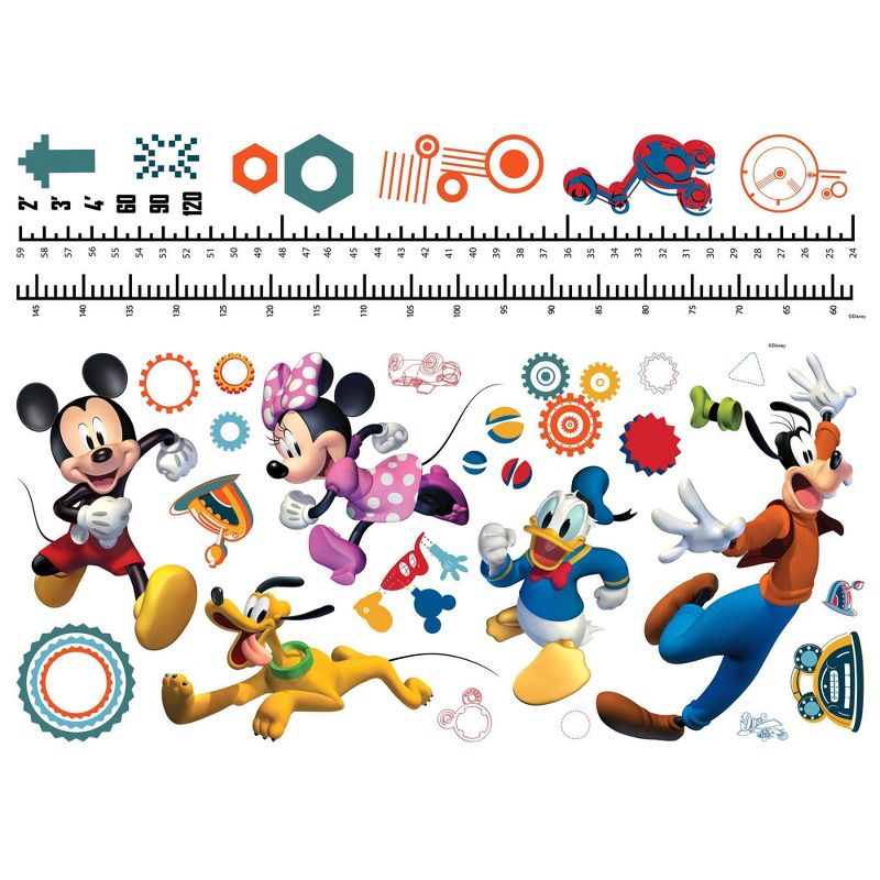 Mickey and Friends Growth Chart Peel &#38; Stick Kids&#39; Wall Decals - RoomMates, 6 of 7