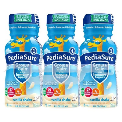 PediaSure Grow & Gain Kids' Nutritional Shake Vanilla - 6 ct/48 fl oz