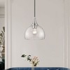 Livex Lighting Glendon 1 - Light Pendant in  Brushed Nickel/Polished Chrome - 4 of 4