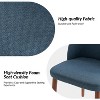 Elisa Mid-century Modern Upholstered Dining Chair Set of 4 | ARTFUL LIVING DESIGN - 4 of 4