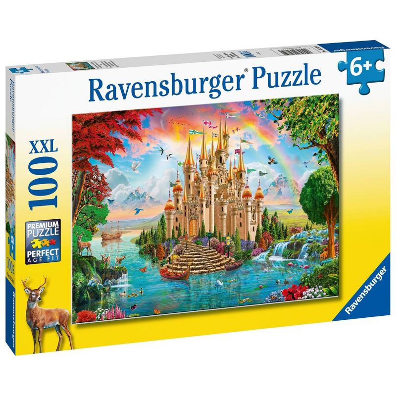 Ravensburger Rainbow Castle XXL Jigsaw Puzzle - 100pc, 3 of 5