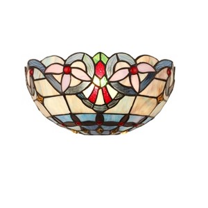 Chloe Lighting Grenville Victorian-Style 1-Light Bronze Finish Wall Sconce 12" - 1 of 4