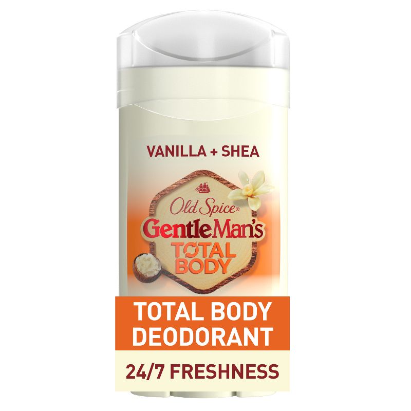 Old Spice Whole Body Deodorant for Men - Total Body Aluminum Free Deodorant - Vanilla &#38; Shea - 3oz, 1 of 11