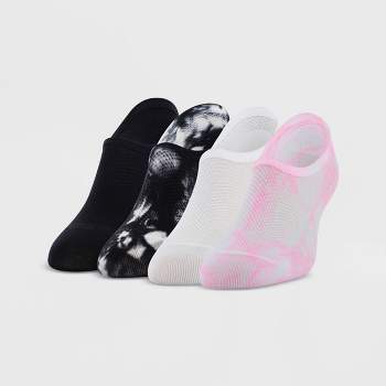Peds Women's Tie-Dye Mesh 4pk Ultra Low Liner Casual Socks 5-10