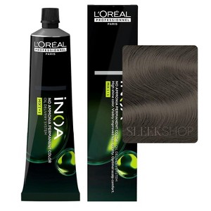 L'Oreal Pro iNOA Coloration Ammonia-Free Permanent Hair Color Dye  - Multicolored Loreal Haircolor Cream - 1 of 3