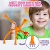 Playbees Telescopic Suction Cup Giraffe Toys 6-PACK - 4 of 4