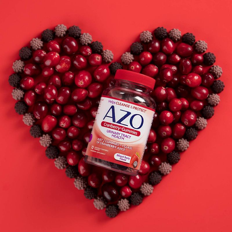 AZO Urinary Tract Health Gummies - Cranberry, 5 of 8