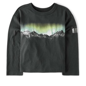 The Children's Place Boys Long Sleeve Graphic Relaxed Top - 1 of 4