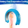 5 Star Super Deals Cooling Neck Band -  Personal Portable Air Conditioner Evaporative Wrap with Cooling Aluminum Vents - 2 of 4