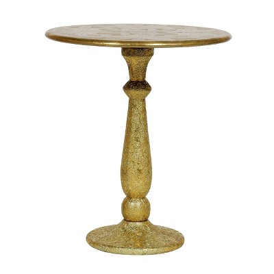 Bern Boho Glam Iron Accent Table Gold - Christopher Knight Home