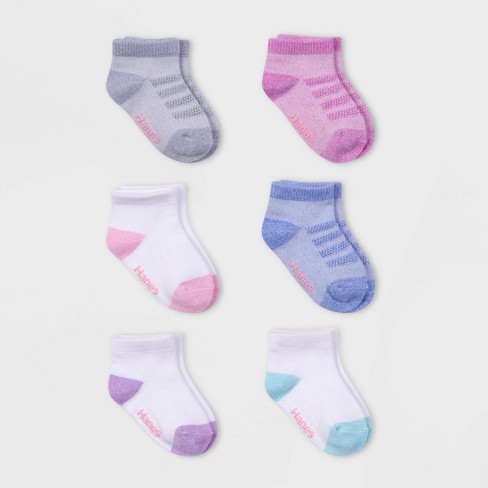 6pairs Children Kids Crystal Socks Ultra-thin Breathable Butterfly Baby Socks 