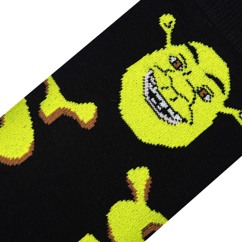 Crazy Socks, Shrek Heads, Funny Novelty Socks, Large, 4 of 6