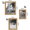 Americanflat Picture Frame Set of 7 Pieces with shatter-resistant glass - Available in a variety of sizes and styles - 2 of 4