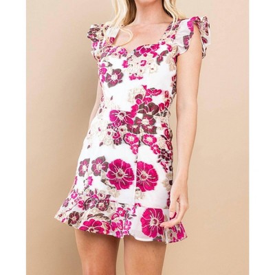 Women's Jerilyn Jacquard Floral Skirt - TCEC
