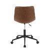 Duke Industrial Task Chair Faux Leather - Lumisource - image 4 of 4