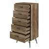 CAVINAS 4/5/6-Drawer Dresser,Chest of Drawers with Handles and Legs,Wood Finish Storage Cabinets for Living Room,Entryway - 4 of 4