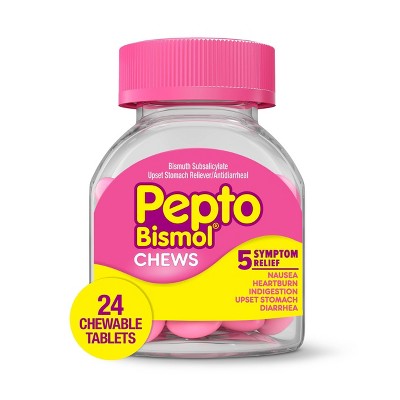 how much chewable pepto bismol for dogs