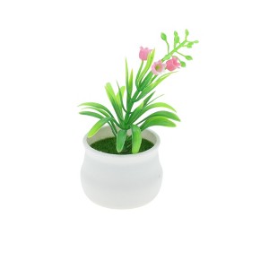 Unique Bargains Realistic Artificial Plants Bell Flower Mini Plastic 1.97"x1.97"x5.51" 1 Pcs - 1 of 4