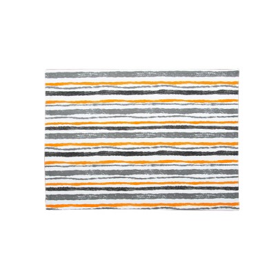 C&F Home Spooky Stripe Printed Halloween Placemat Set of 6