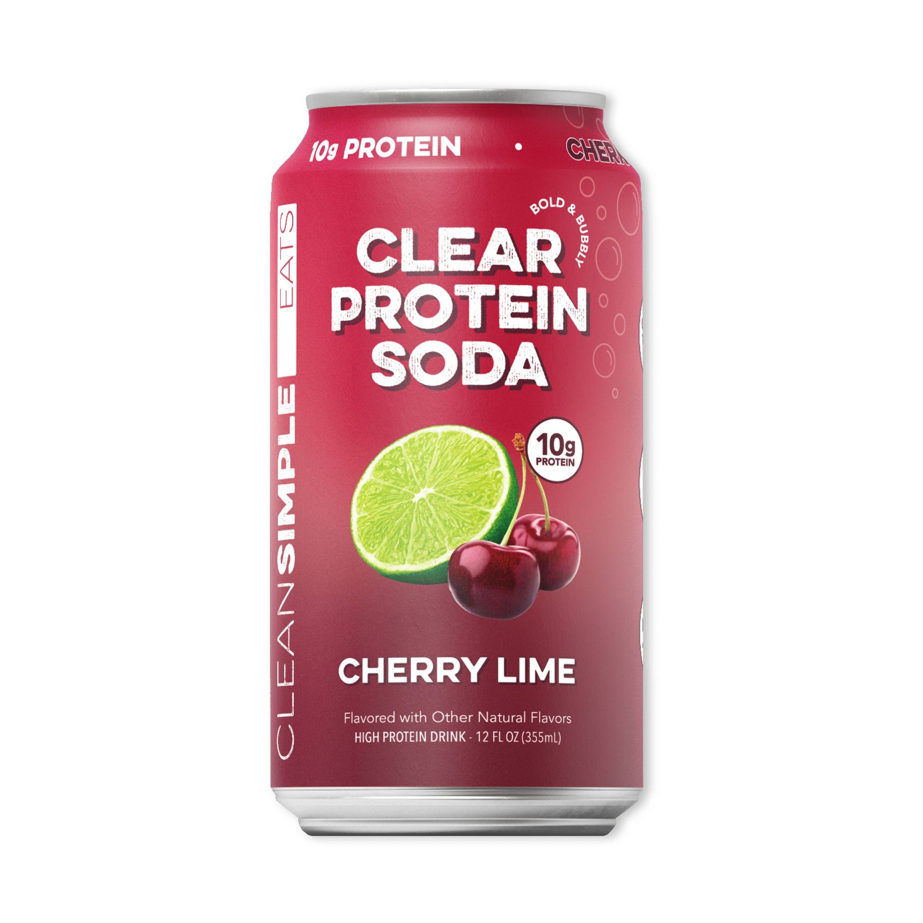 Clean Simple Eats Clear Protein Soda