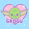 Men's Star Wars: The Mandalorian Kawaii Grogu Heart T-Shirt - 2 of 4