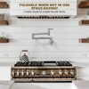 WOWOW Wall Mounted Pot Filler with Double Handles - 3 of 4