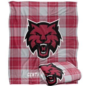 Central Washington University Campus Plaid Spirit Silky Touch Super Soft Throw Blanket 50x60 - 1 of 4