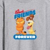Men's - Garfield - Best Friends Forever Long Sleeve Graphic T-Shirt - 2 of 4