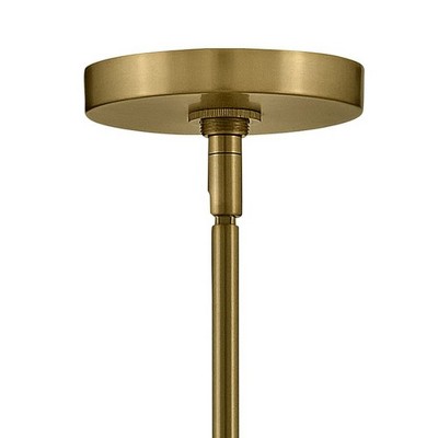 Lacquered Brass 10-Light Sputnik Chandelier with LED Bulbs