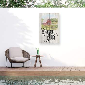 "Farm Signs A" Outdoor All-Weather Wall Decor