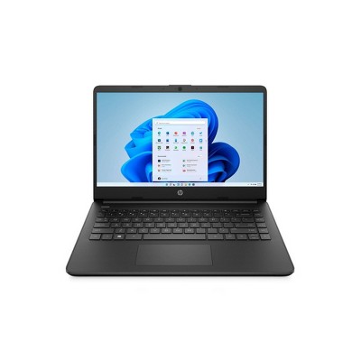 HP 14" Laptop with Windows Home in S Mode – AMD Athlon Processor - 4GB RAM - 128GB SSD Storage – Black (14-fq0090tg)