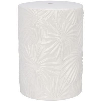 Kesha Garden Stool - Ivory - Safavieh