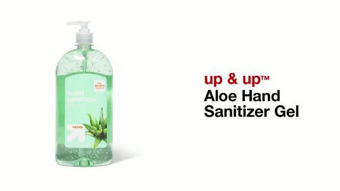 Aloe Hand Sanitizer Gel - up & up™, 2 of 8, play video