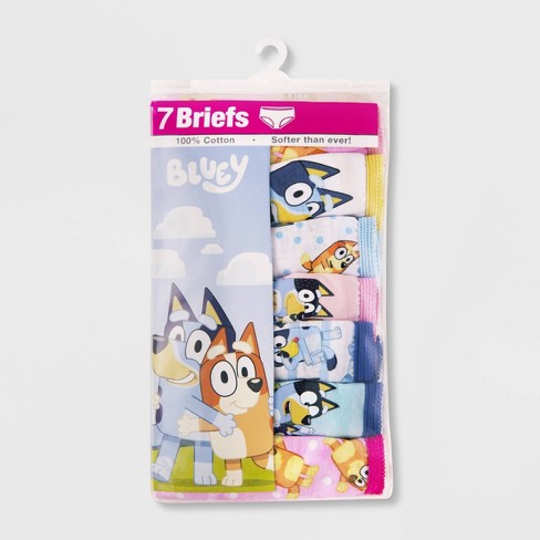 Girls' Bluey 7pk Underwear - 8 : Target