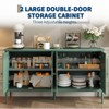 59"Buffet Cabinet with Storage, Modern Sideboard with 4 Doors and Adjustable Shelves - 3 of 4